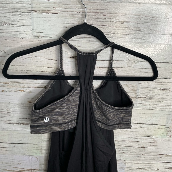 Lululemon gray black no limit tank top size 8 - Picture 5 of 9